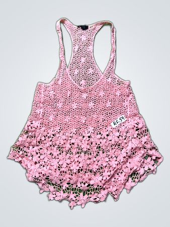 Pink Crochet Top