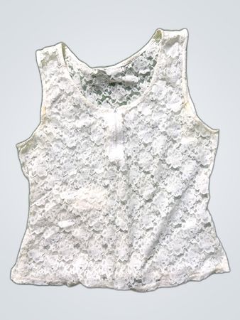White Lace Tank Top