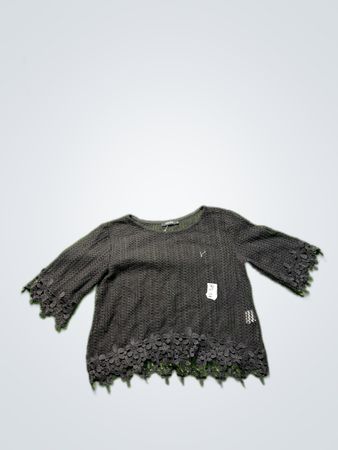 Reserved Black Lace Blouse