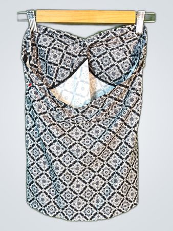 Patterned Sleeveless Top