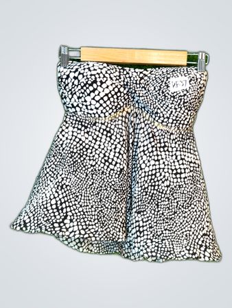 Merona Black and White Polka Dot Skirt
