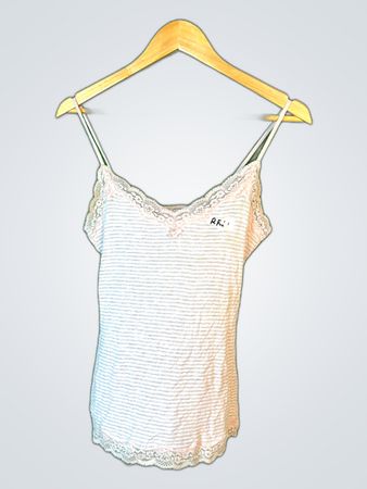 Hunkemöller Striped Lace Cami Top