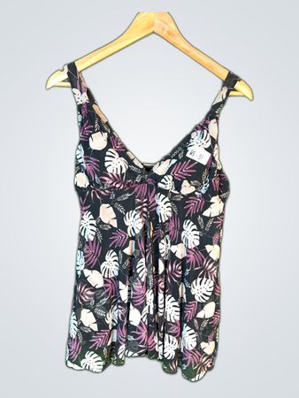 Women's Floral Tankini Top