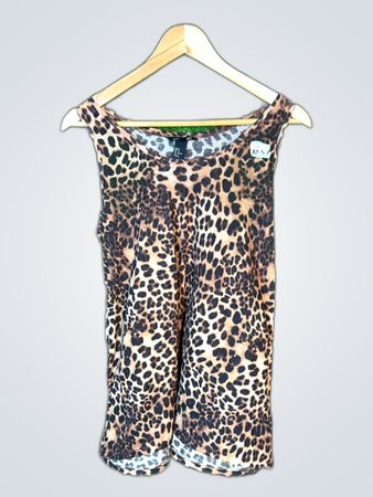 H&M Leopard Print Jumpsuit