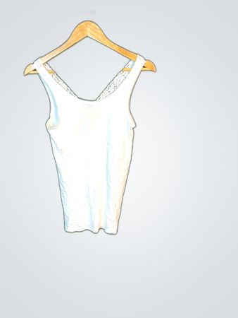 White Lace Trim Camisole