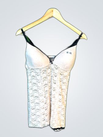 Ambrielle White Lace Corset