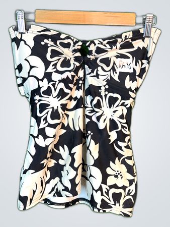 Floral Pattern Off-Shoulder Top
