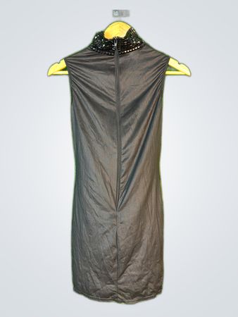 Black Sequined Dress