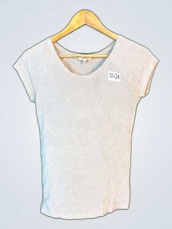 Herrlicher Women's Short Sleeve Striped T-Shirt