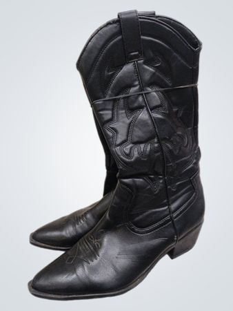 Black Cowboy Boots