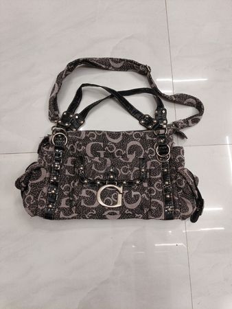 Guess Monogram Shoulder Bag