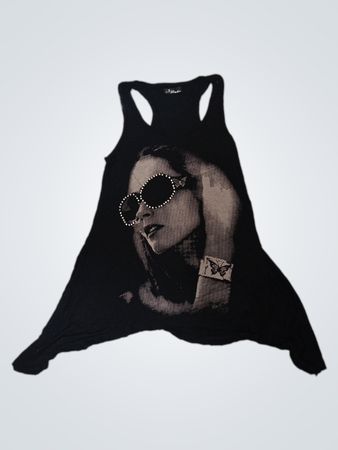 Pinkie Graphic Tank Top