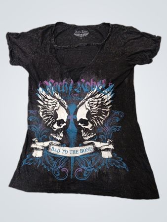 Rock Rebel Bad to the Bone T-Shirt