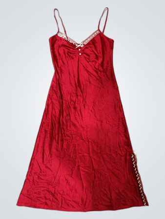 Darjeeling Lingerie Rotes Nachtkleid