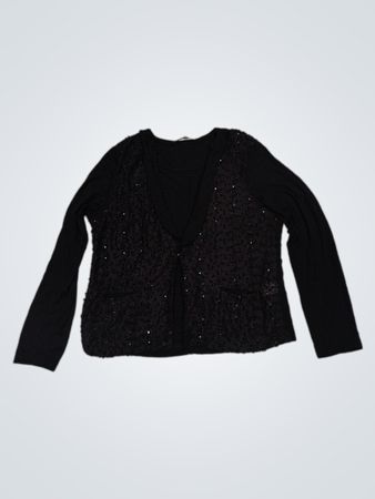 MADO und die anderen mit Pailletten verzierter Cardigan