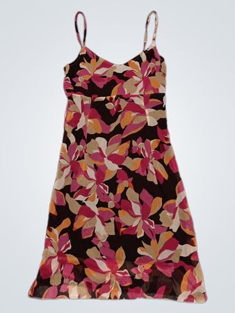 Elle Nor Floral Print Slip Dress
