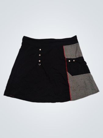 Frauen Schwarzer Rock Größe 46