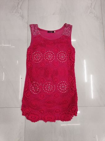 Elia Cher Spitzenverzierte Tanktop