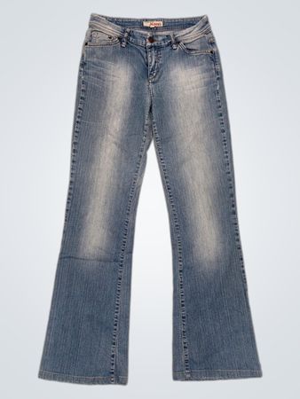 BLUE ONE JEANS Damen Flare Jeans Größe 27/32