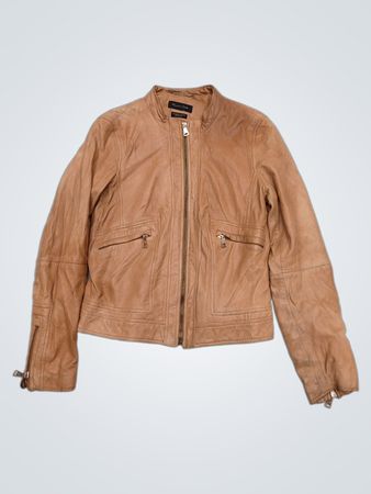 Massimo Dutti Leather Jacket