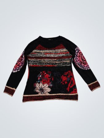 Desigual Damen Langarmpullover