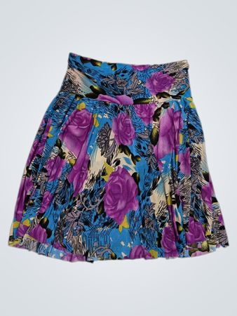 Rock mit Blumenmuster