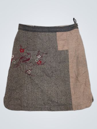 St-Martins Scandinavian Design bestickter Patchwork-Rock