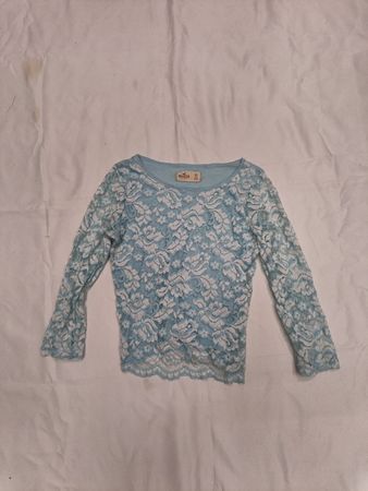 Hollister Lace Long Sleeve Top