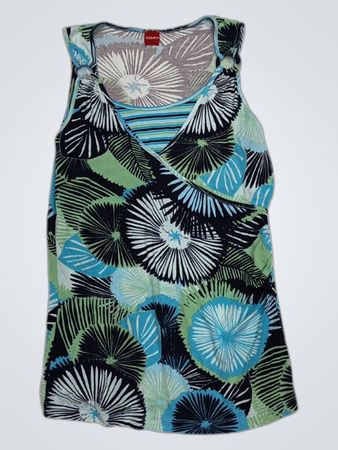 Olsen Damen Tanktop mit Blumenmuster