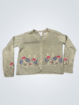 Classic Elements Petite Bestickter Cardigan