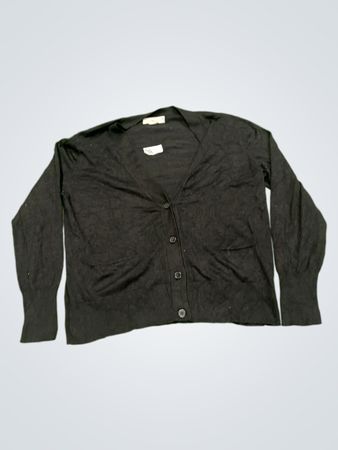 L.O.G.G. Labor & Graded Goods Schwarzer Cardigan