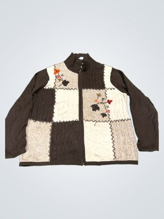 ALISON DALEY Damen Zip-Up Pullover