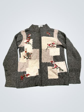 Tradition Country Collection Zip-Up Cardigan