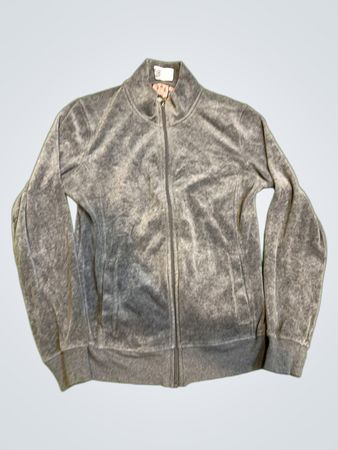 Juicy Couture Velours-Trackjacke