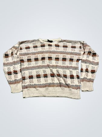 Jantzen Herren Pullover mit geometrischem Muster