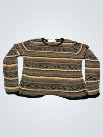 Jones New York Sport gestreifter Strickpullover