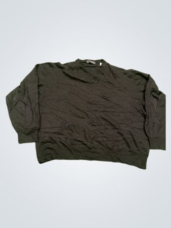 THE YOUTH COMPANY Schwarzer V-Ausschnitt Pullover