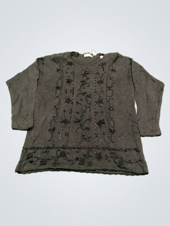 CAROLYN TAYLOR FÜR BY DESIGN Gestickter Pullover