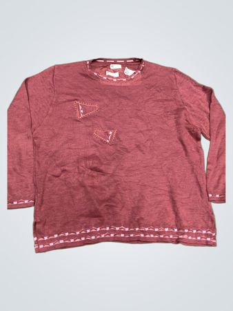 Evelyne Vevaud Langarmshirt