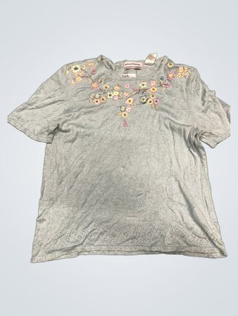 Alfred Dunner Petite Besticktes Top