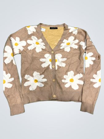 Jasmine Daisy Print Cardigan