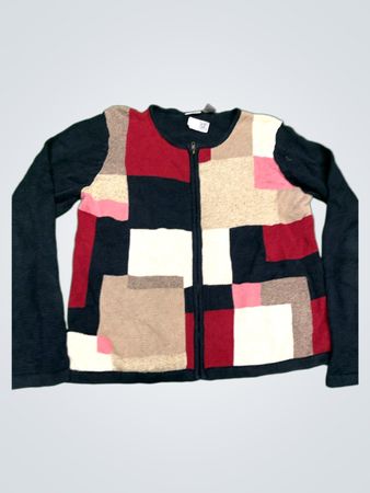 Jenny B Patchwork Cardigan