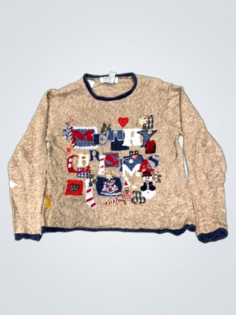 Carly St. Claire Weihnachtskollektion "Frohe Weihnachten" Pullover