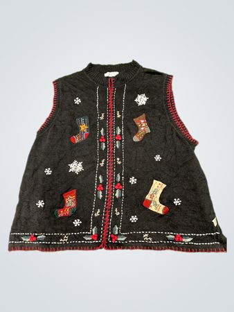 Victoria Jones Woman Christmas Vest