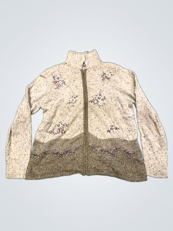 Tanjay gestickter Reißverschluss-Pullover