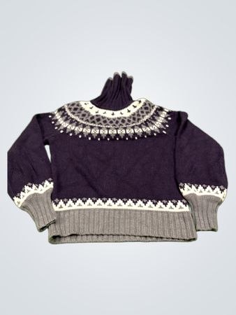 St. John's Bay Damen Fair Isle Rollkragenpullover