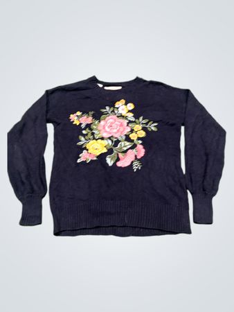 Loft Floral Print Strickpullover
