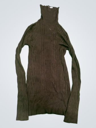 Relativity Damen Rippen-Turtleneck-Pullover