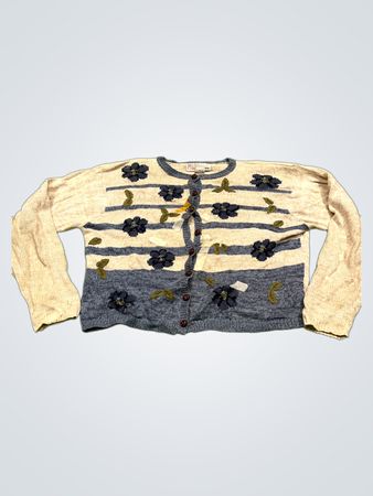 Milano Design Group Damen Floral Cardigan