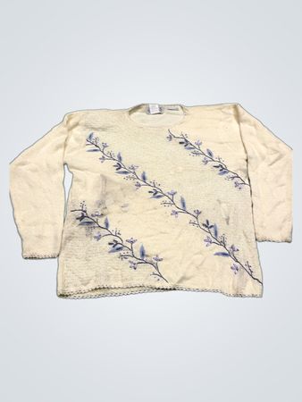 JANTZEN CLASSICS Bestickter Pullover